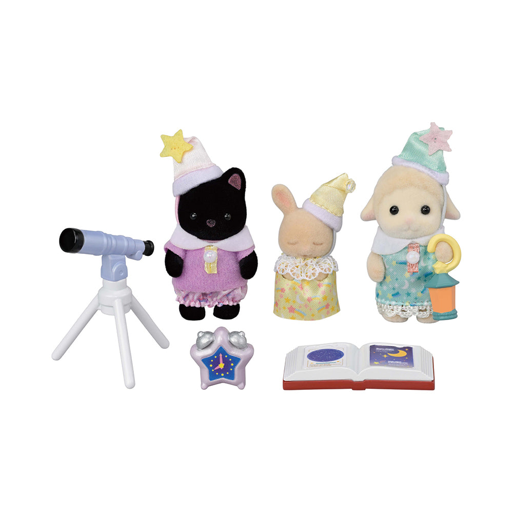 Calico Nursery Friends - Sleepover Party Trio