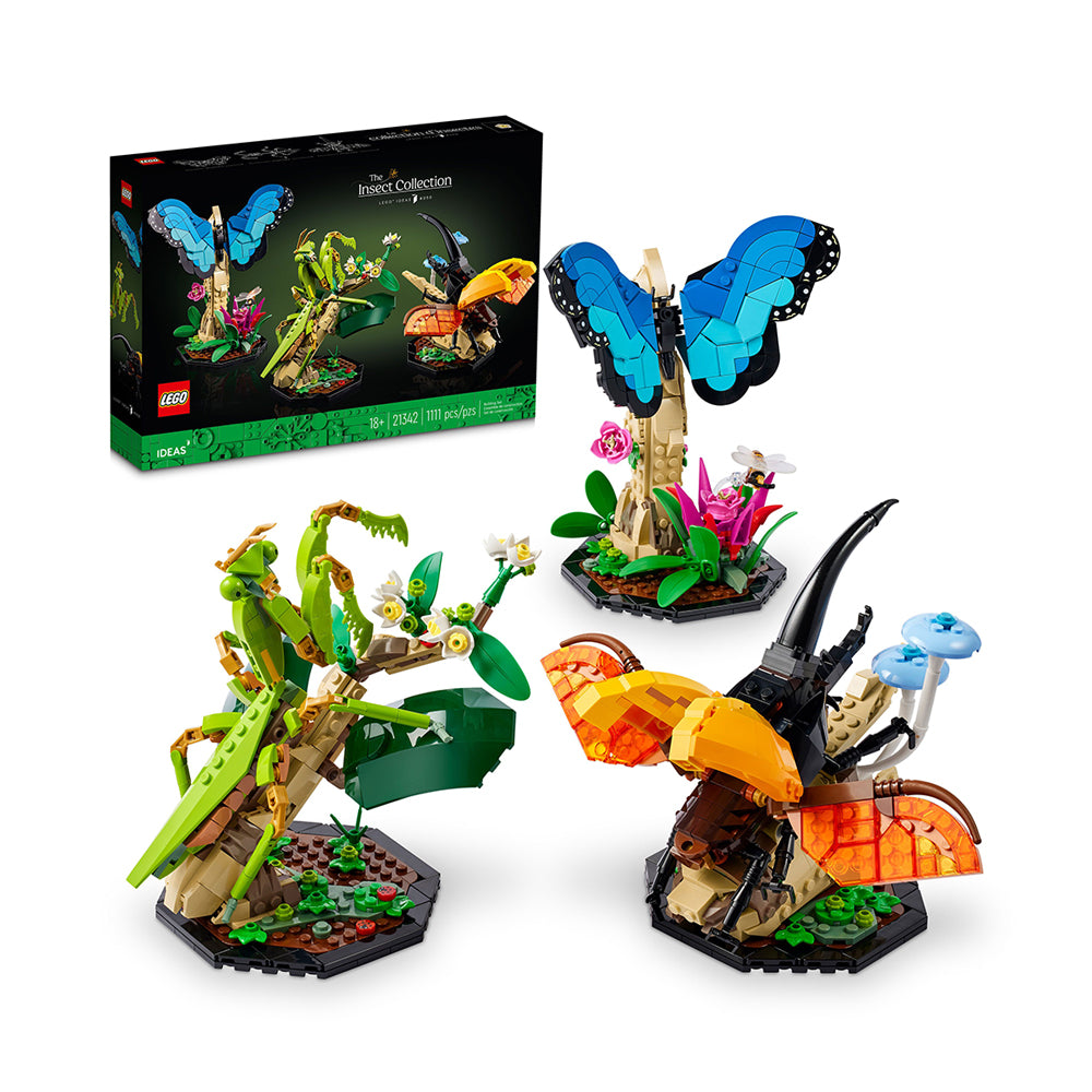 LEGO Ideas The Insect Collection 21342 Building Set (1,111 Pieces)