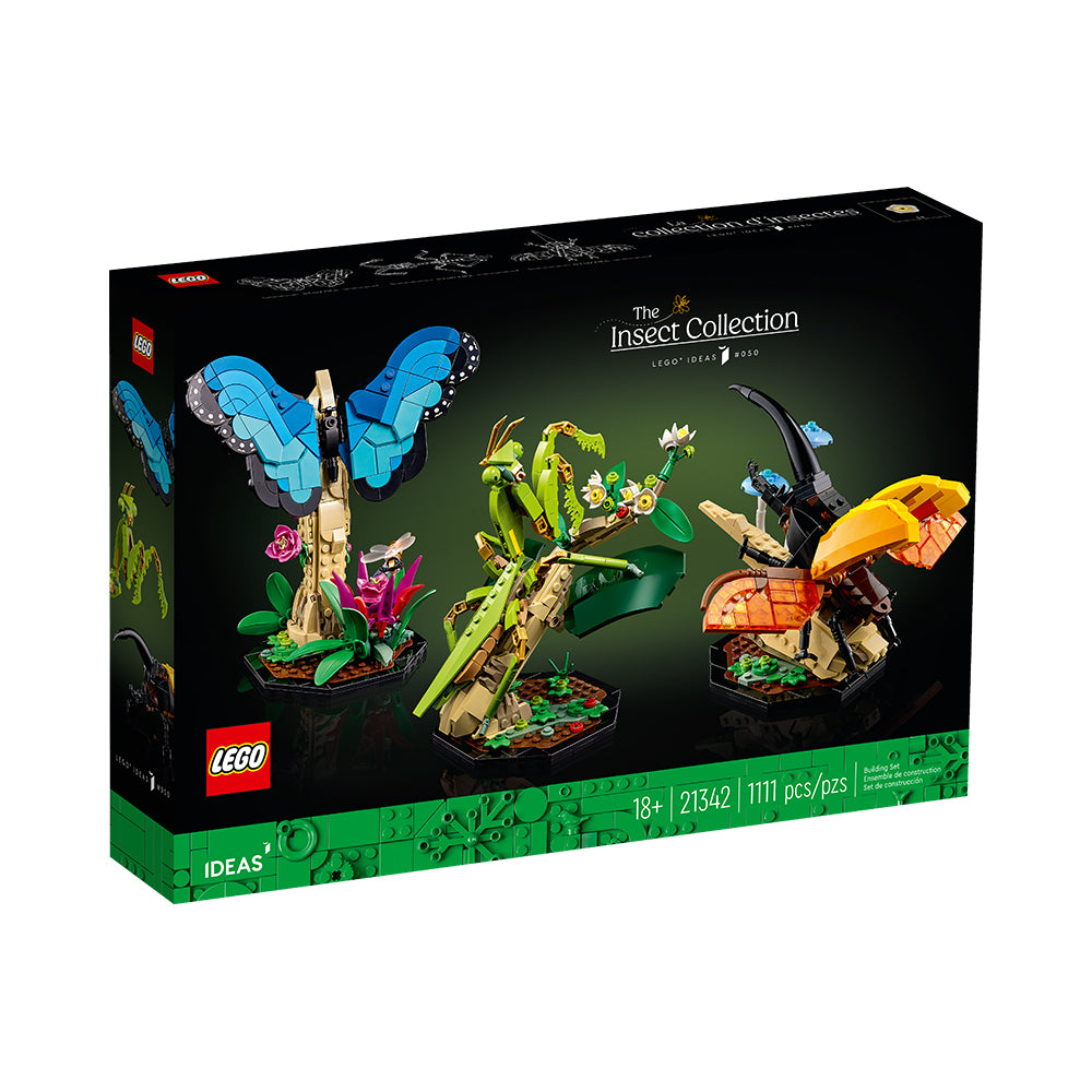 LEGO Ideas The Insect Collection 21342 Building Set (1,111 Pieces)