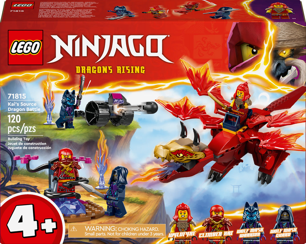 LEGO NINJAGO Kai’s Source Dragon Battle 71815