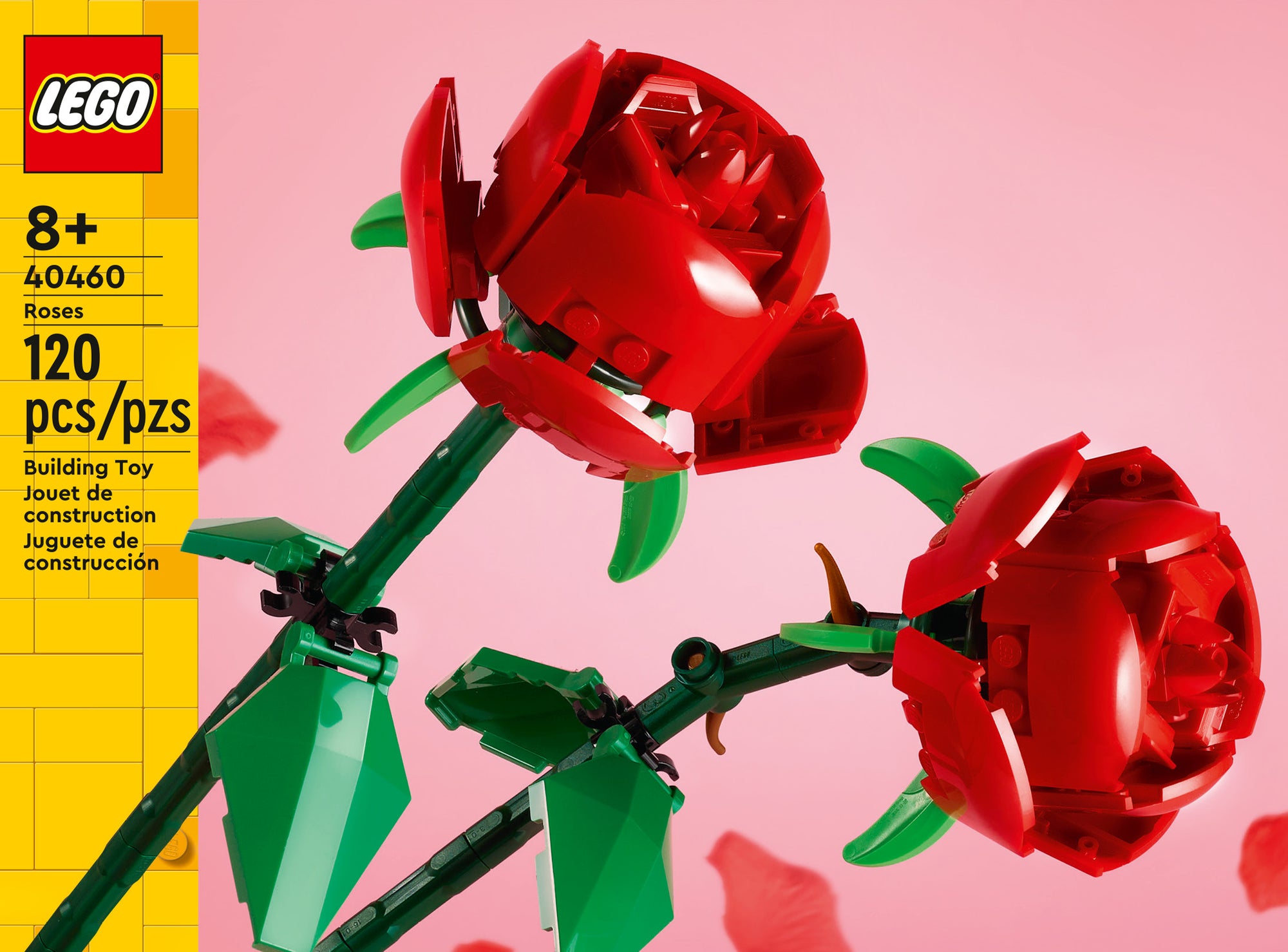 LEGO Roses 40460 Building Kit (120 Pieces)