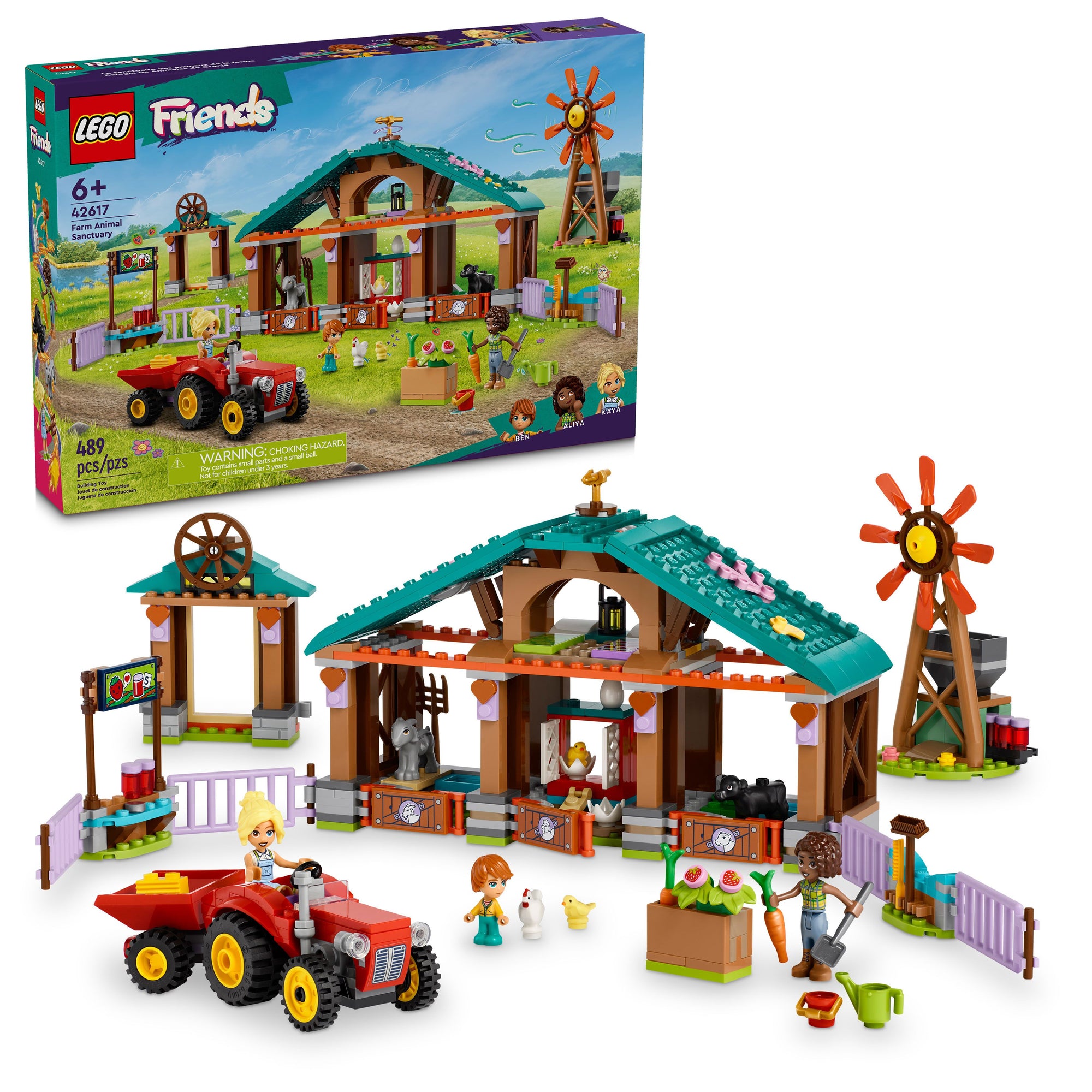 LEGO® Friends Farm Animal Sanctuary Toy 42617