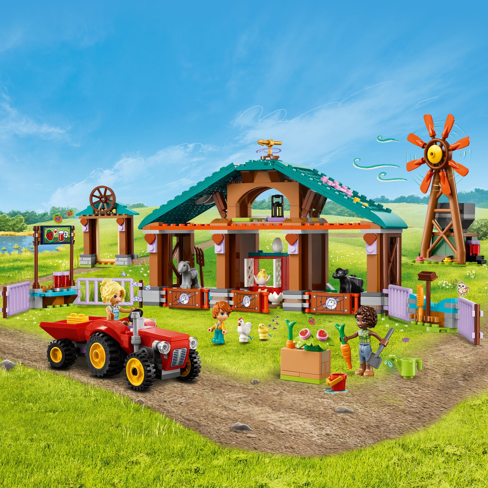 LEGO® Friends Farm Animal Sanctuary Toy 42617