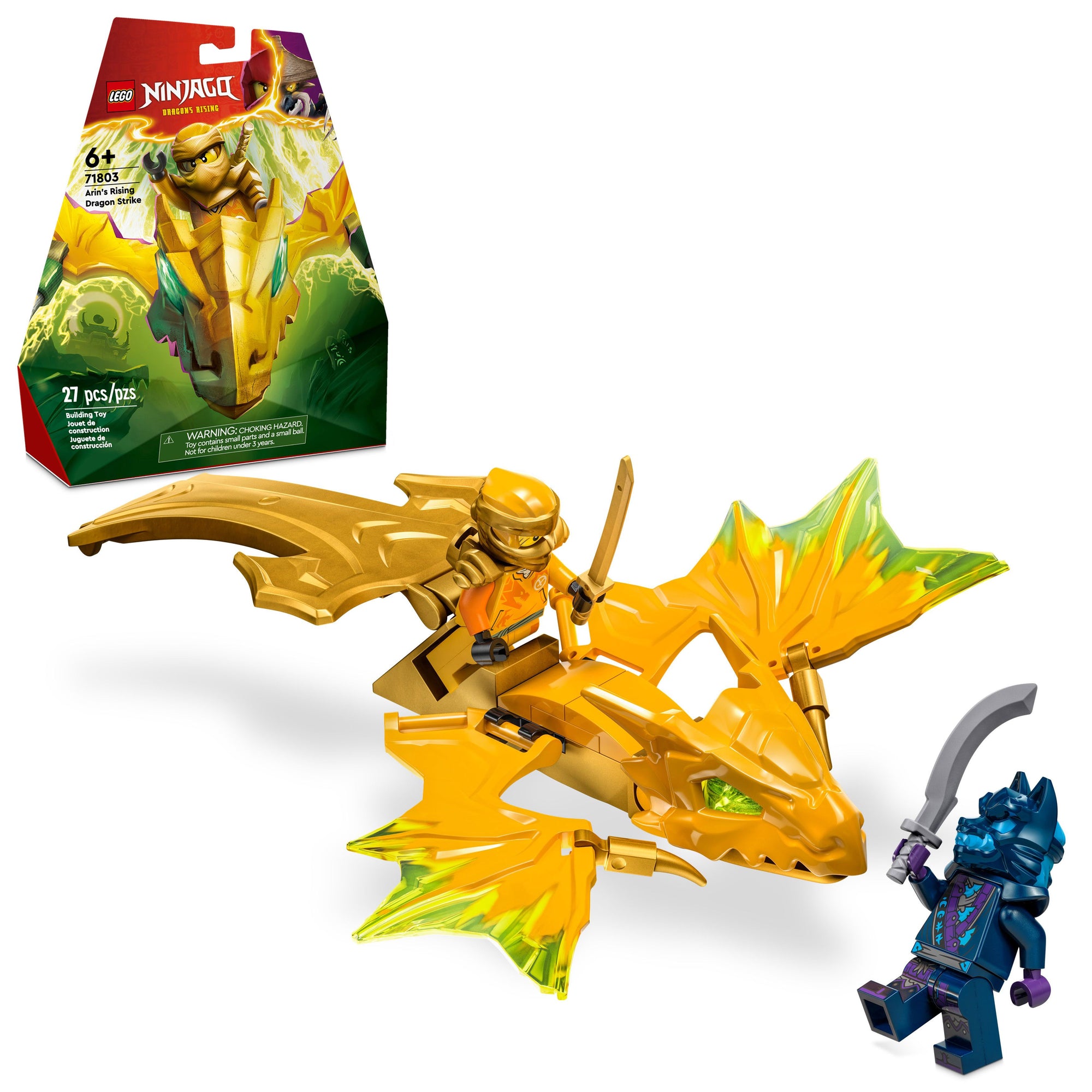 LEGO NINJAGO Arin’s Rising Dragon Strike Toy 71803