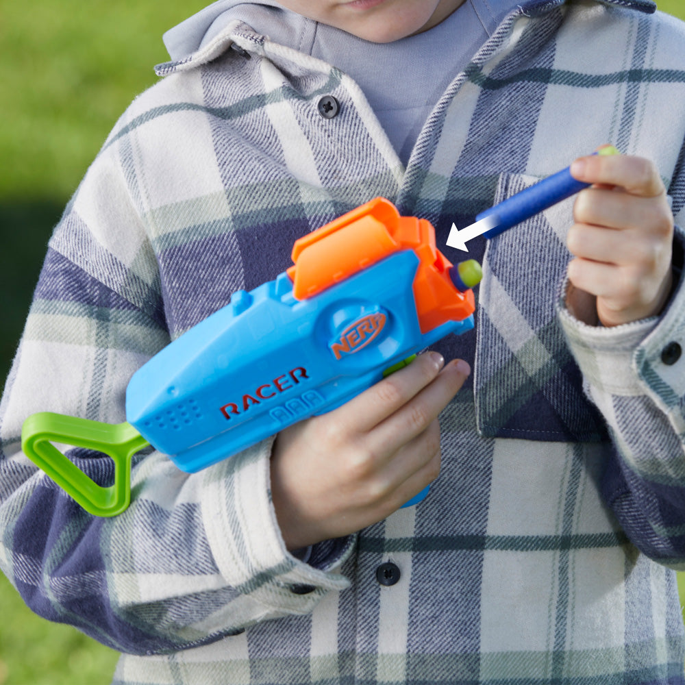 Nerf Elite Junior Racer Easy-Play Dart Blaster