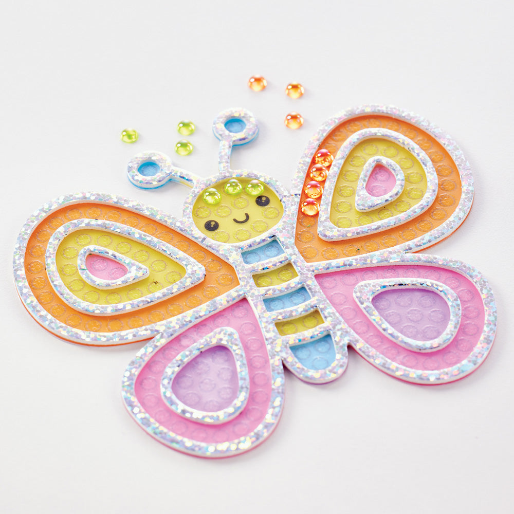 Bubble Gems  Super Sticker Butterfly