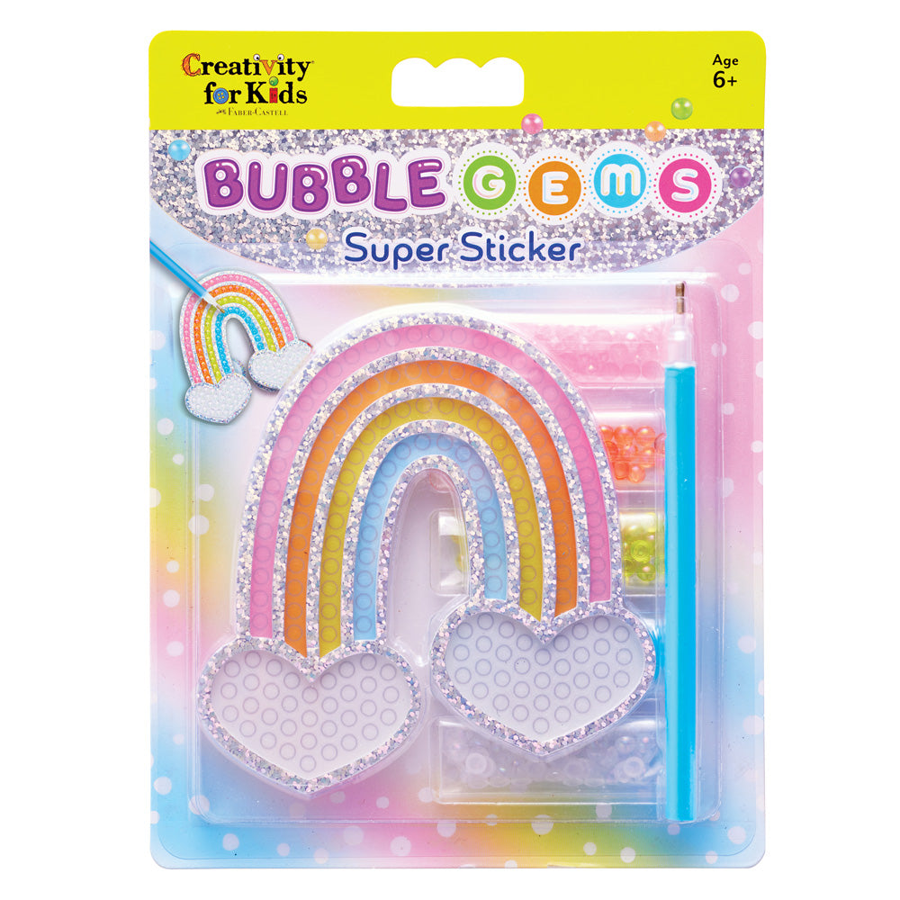 Bubble Gems™  Super Sticker Rainbow