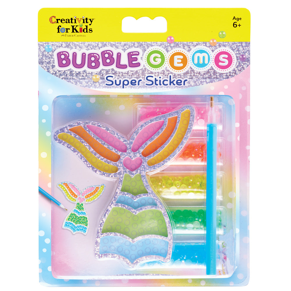 Bubble Gems  Super Sticker Mermaid