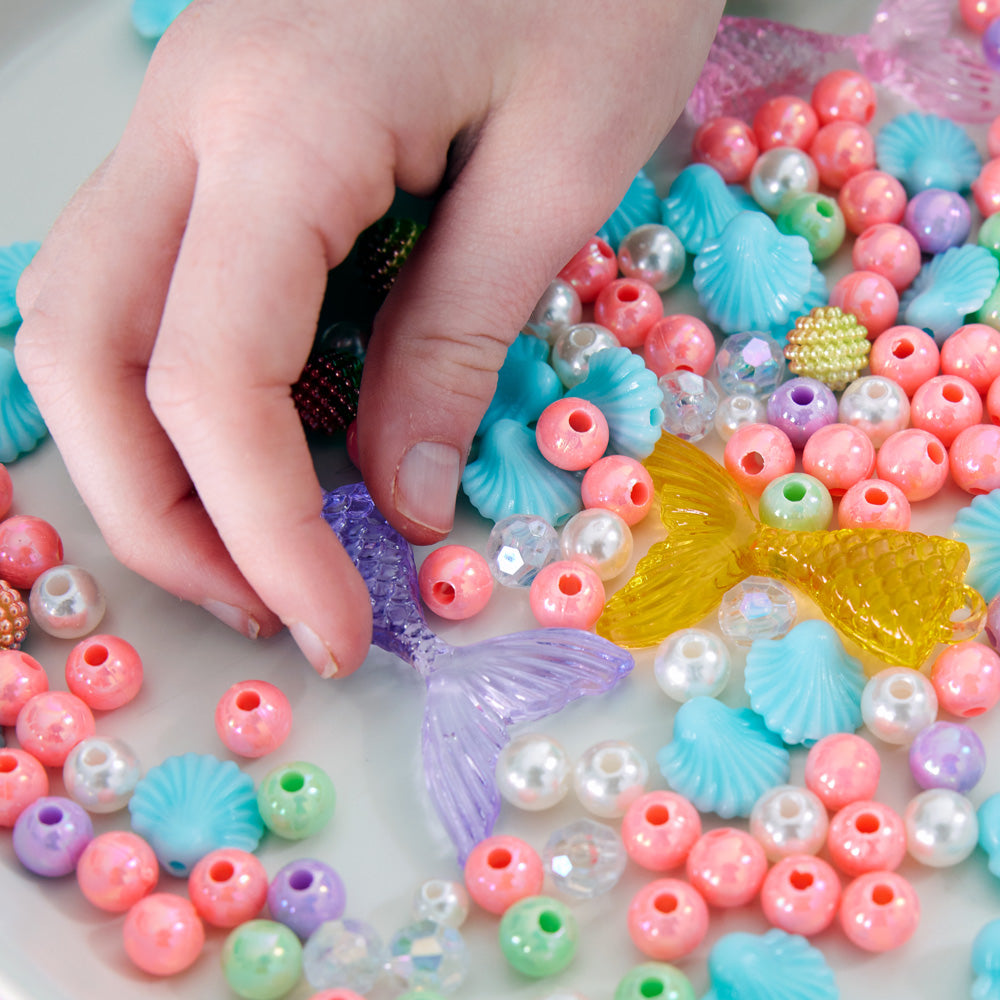 Bead Jewelry Jar Mermaid