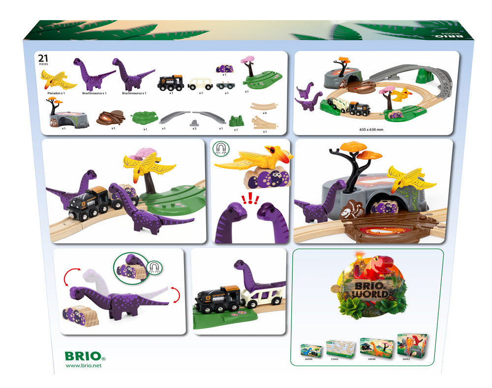 BRIO Dinosaur Adventure Set