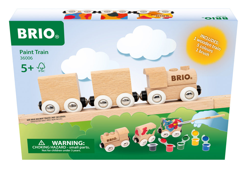 BRIO Paint Train