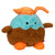 Bumbumz Plush 7.5" Colton Coffee