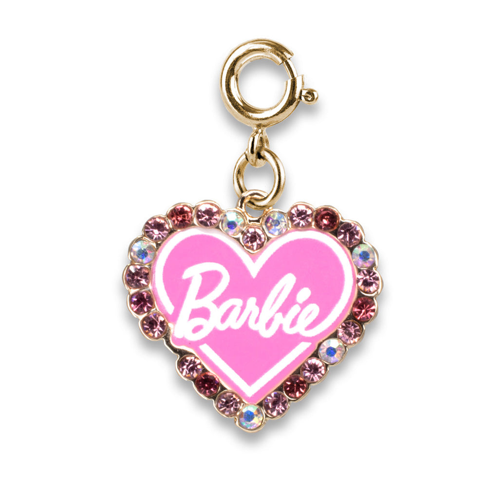 Gold Barbie Heart Charm