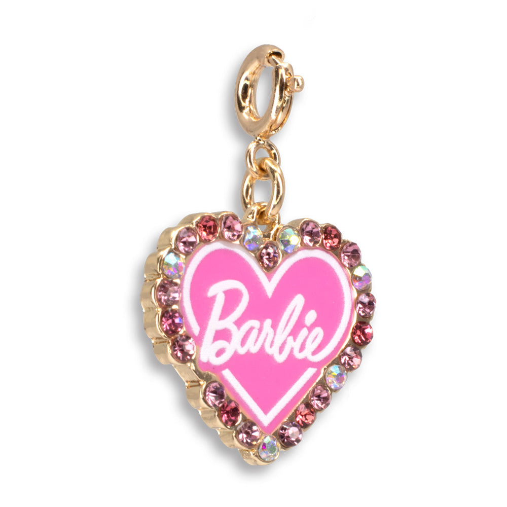 Gold Barbie Heart Charm