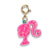 Gold Glitter Barbie Charm