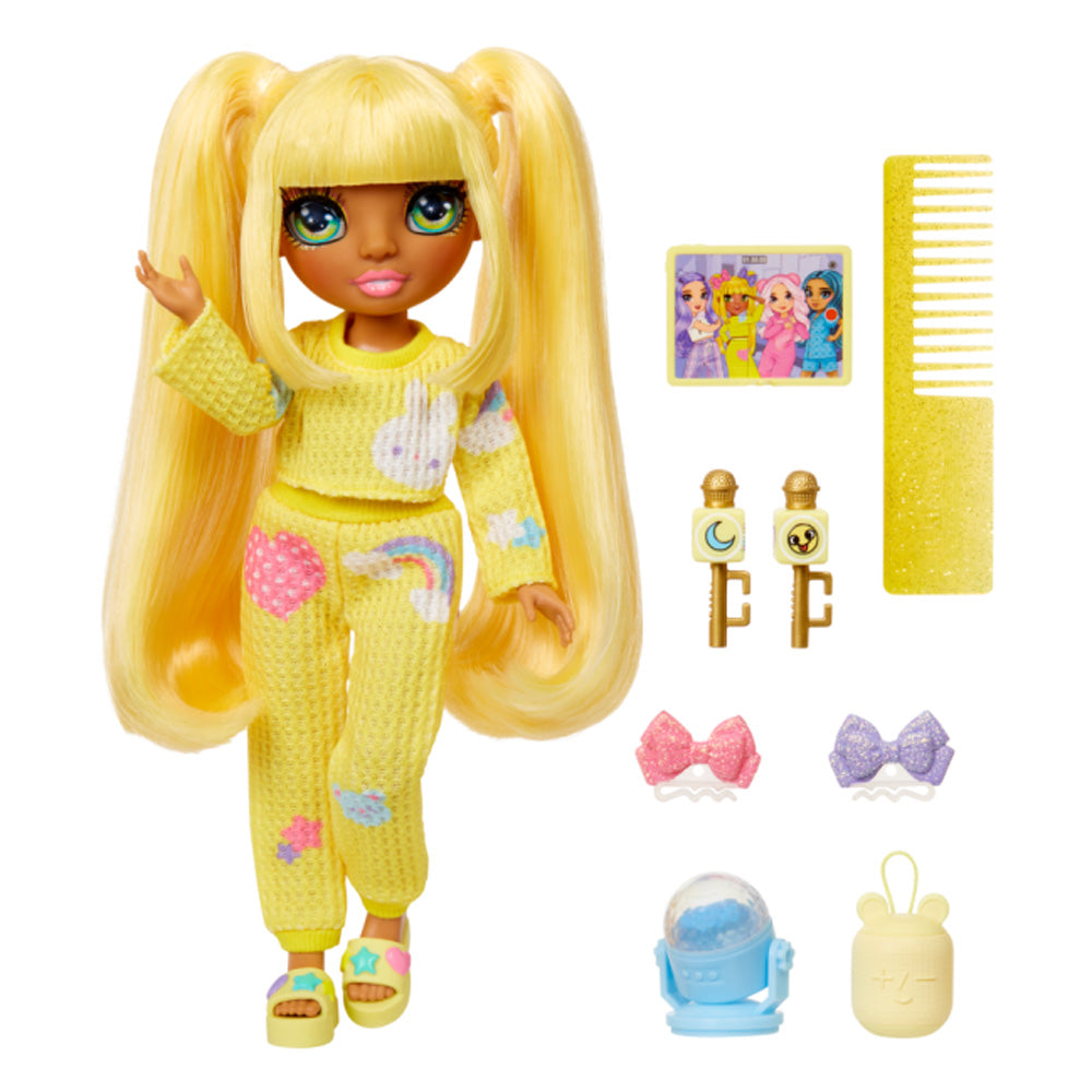 Junior High PJ Party Fashion Doll- Sunny (Yellow)