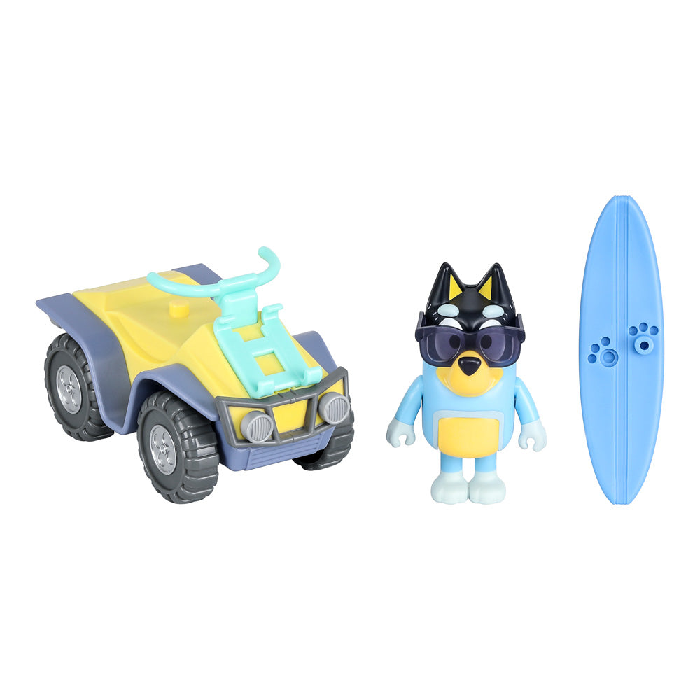 Bluey S9 Beach Vehicle & Figure Beach Quad