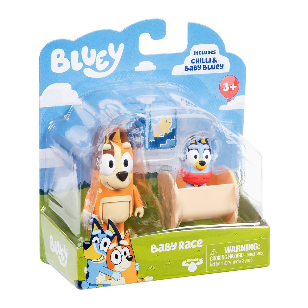 Bluey S10 Figure 2Pk Baby Bluey & Chilli