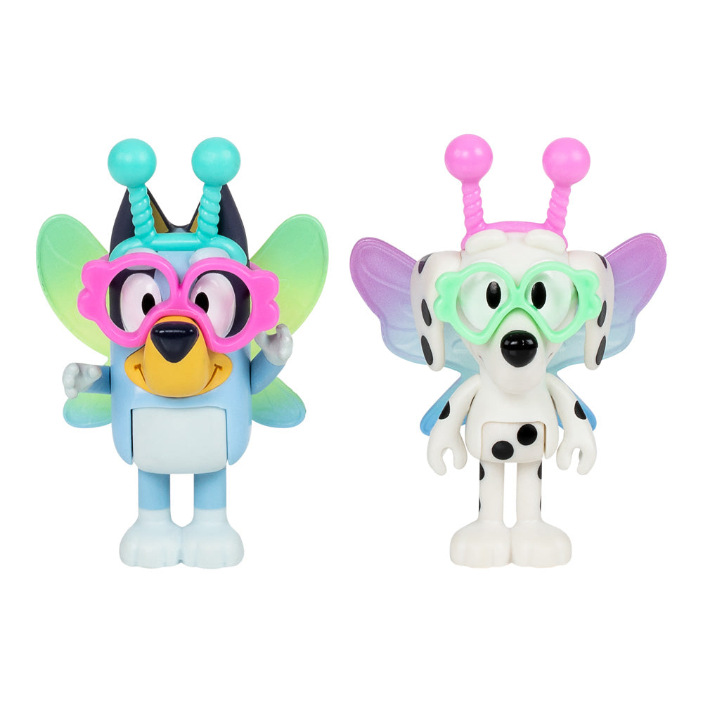 Bluey S10 Figure 2Pk Aliens Bluey & Chloe