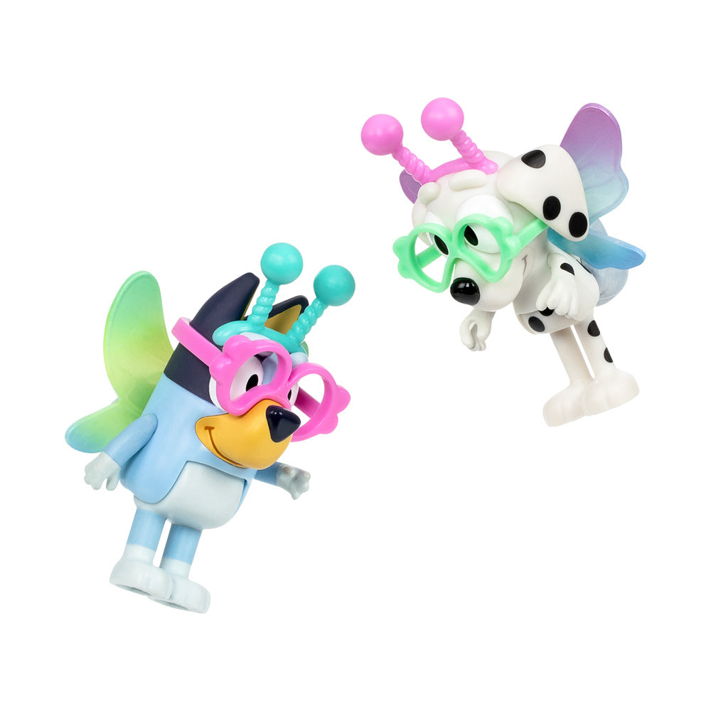 Bluey S10 Figure 2Pk Aliens Bluey & Chloe