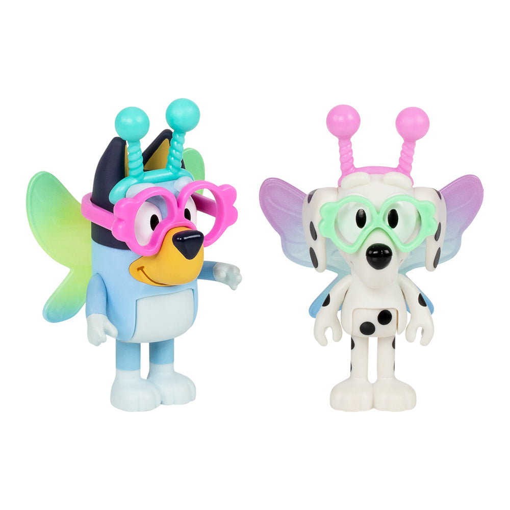 Bluey S10 Figure 2Pk Aliens Bluey & Chloe