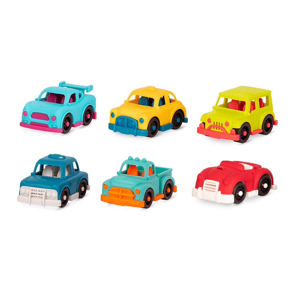 Happy Cruisers, 6 Mini Vehicles