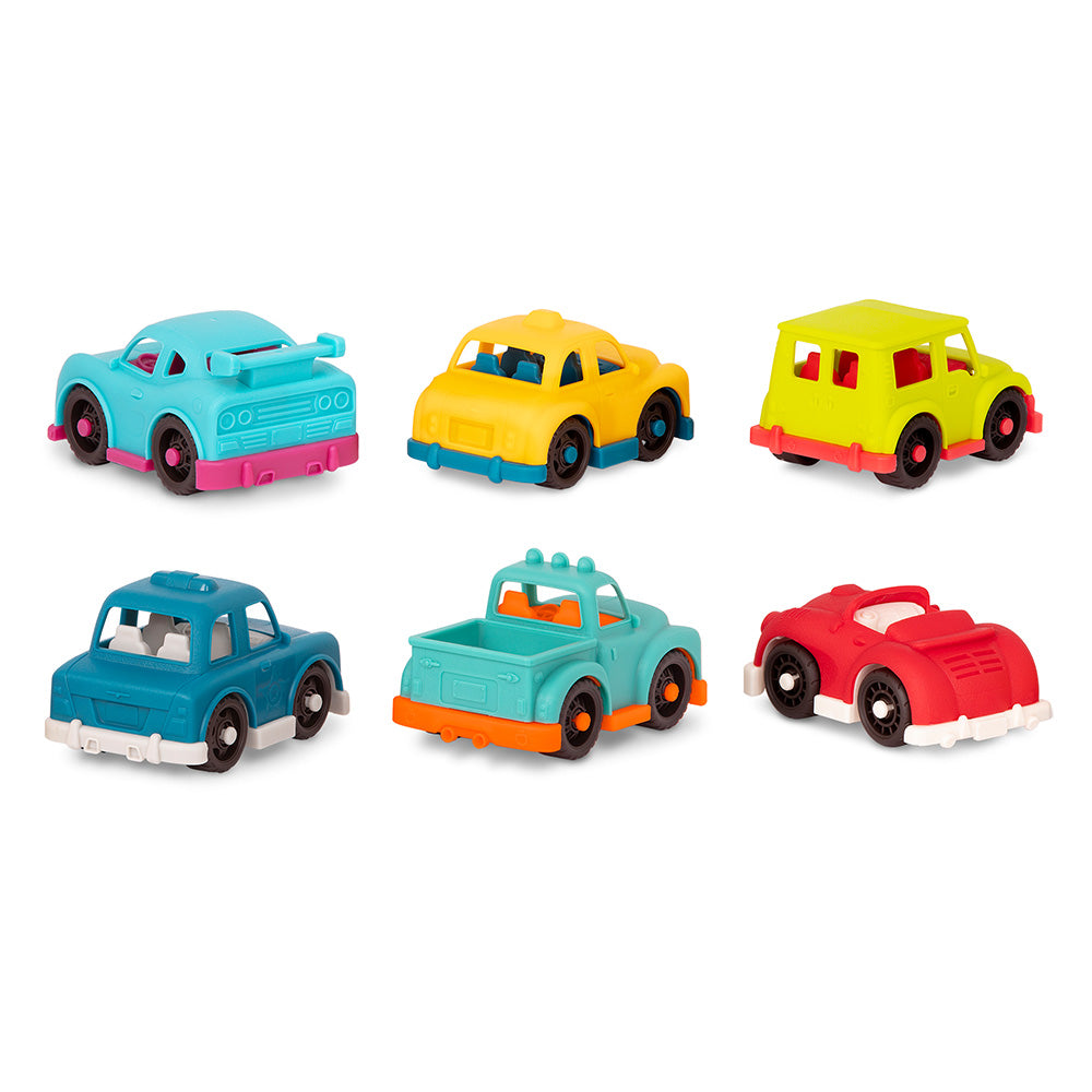 Happy Cruisers, 6 Mini Vehicles