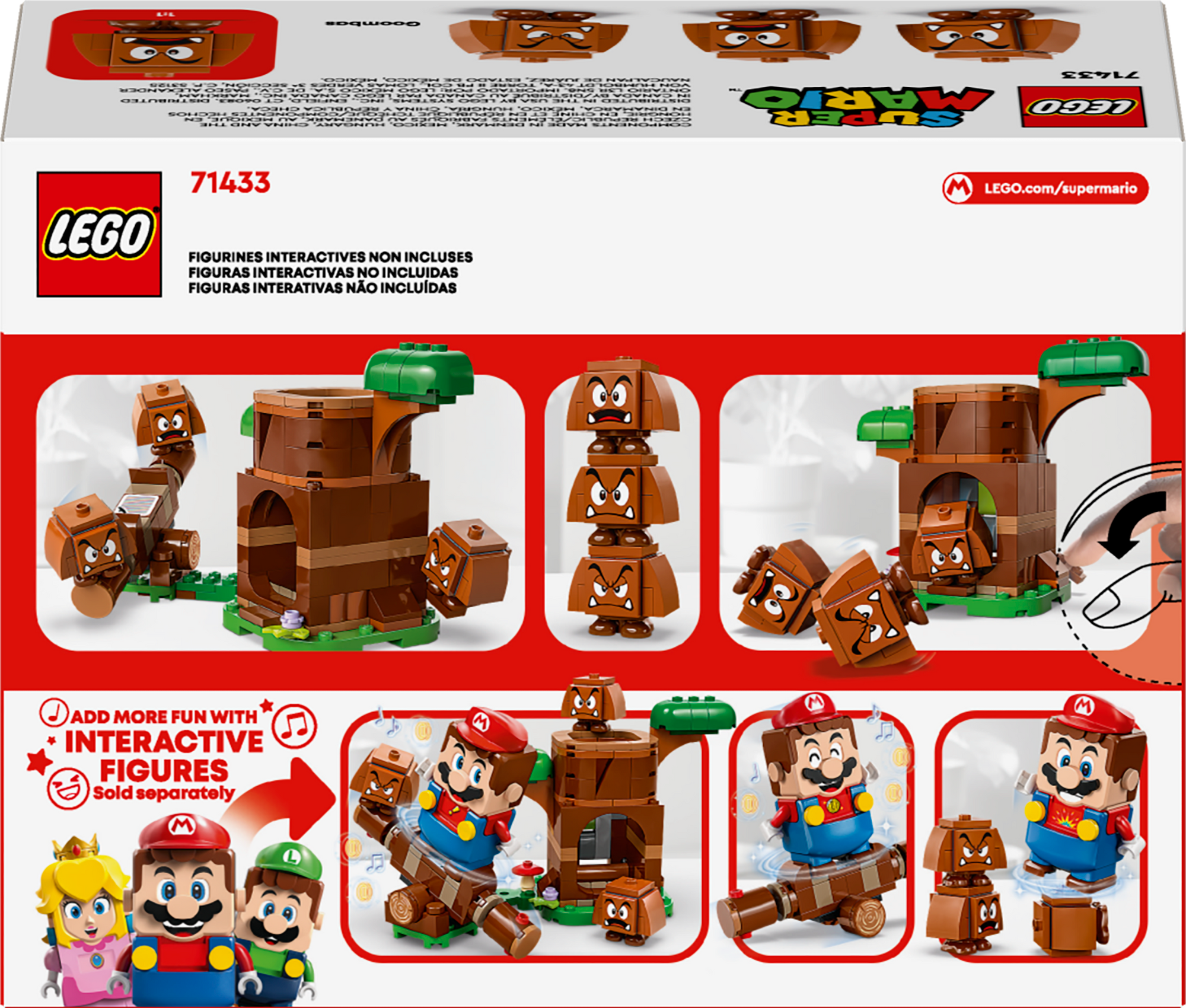 LEGO® Super Mario™ Goombas’ Playground Toy Playset 71433