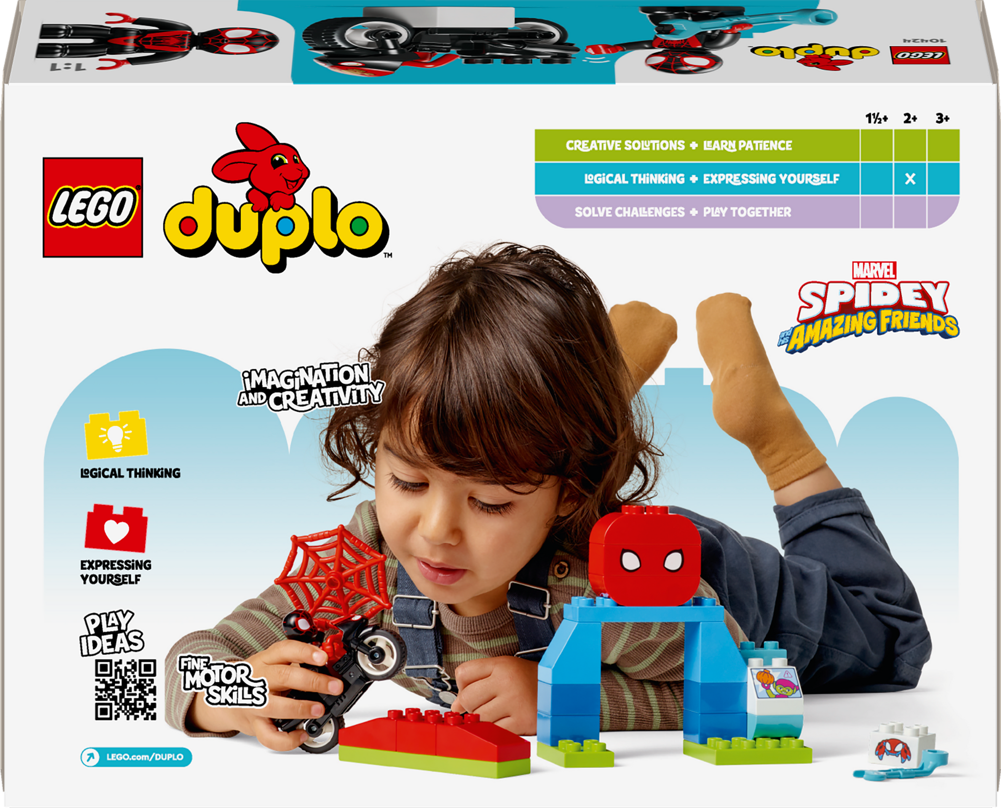 LEGO® DUPLO® Marvel Spin's Motorcycle Adventure 10424