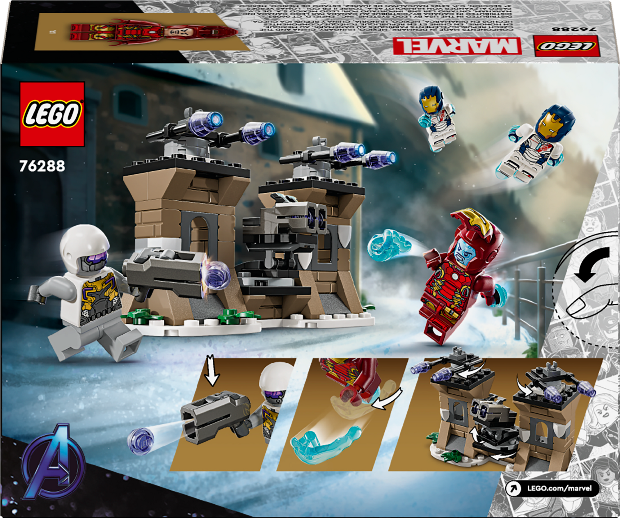 LEGO® Marvel Iron Man & Iron Legion vs. Hydra Soldier 76288