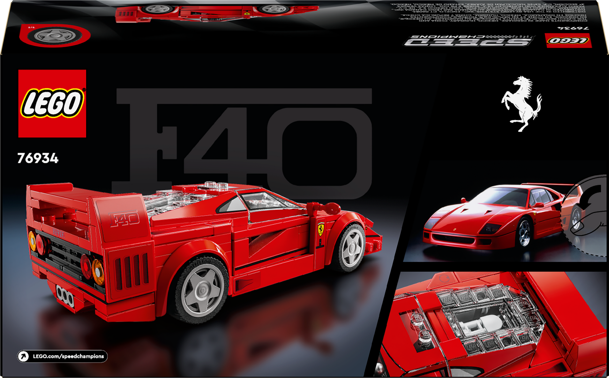 LEGO® Speed Champions Ferrari F40 Supercar 76934