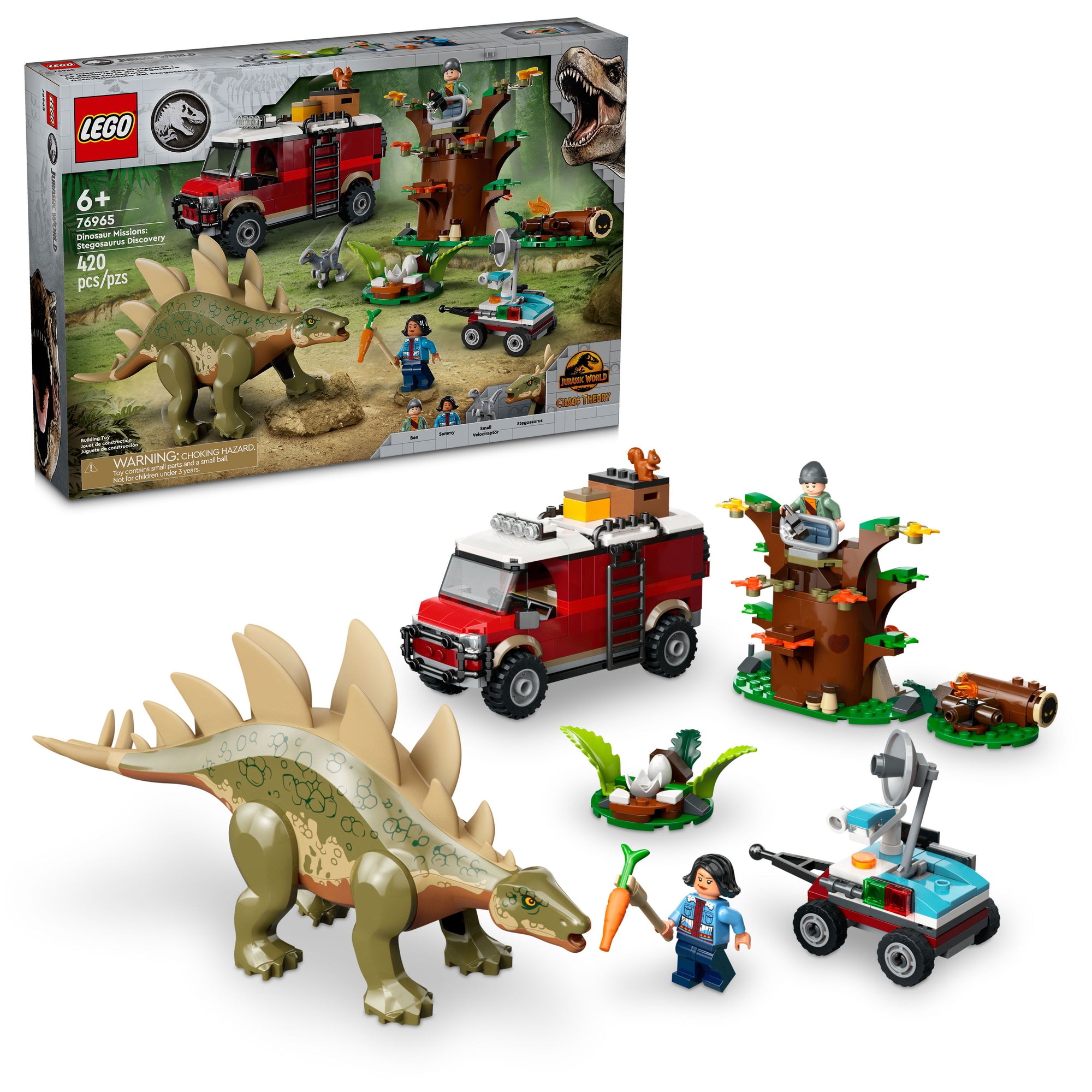 LEGO® Jurassic World™ Dinosaur Missions: Stegosaurus Discovery 76965