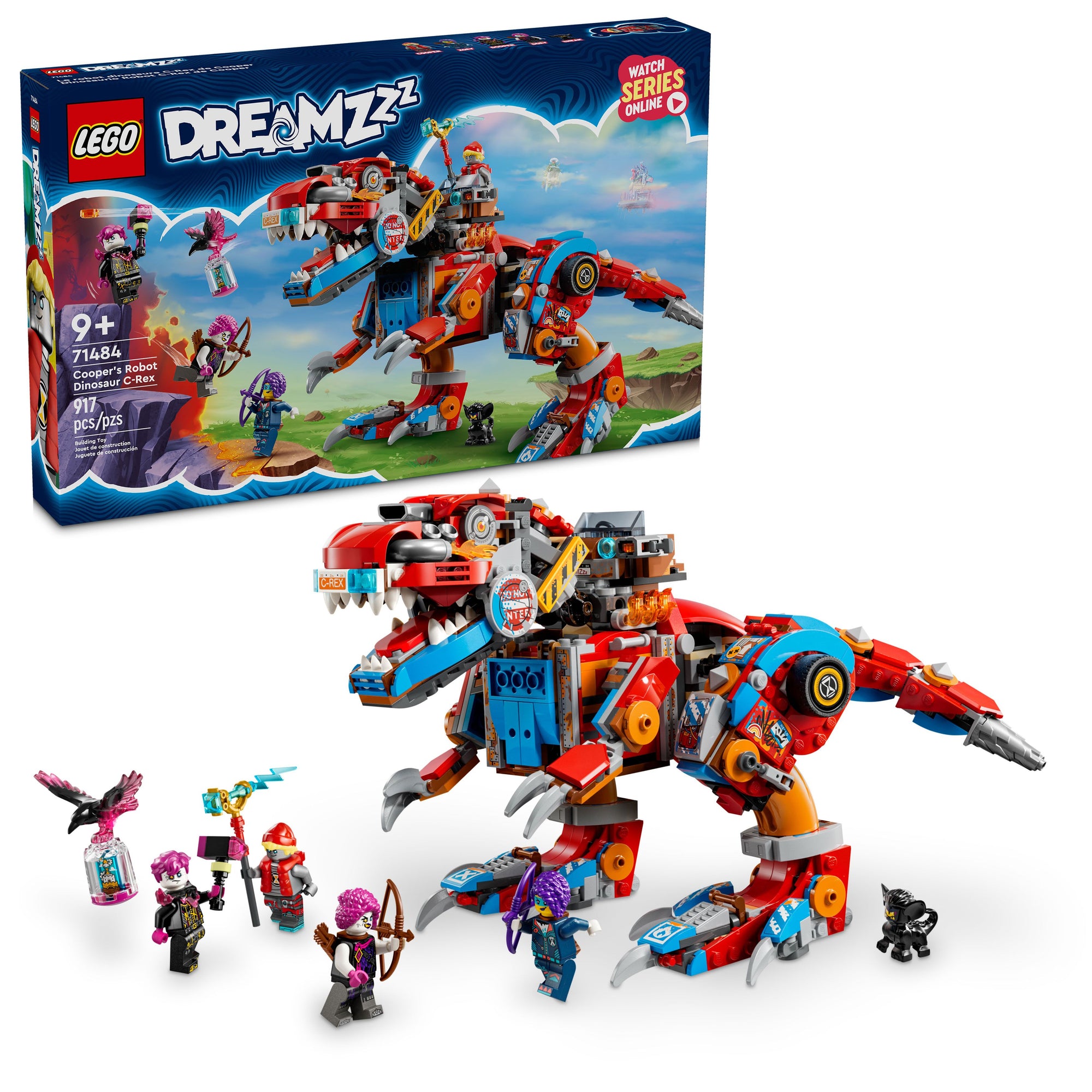 LEGO® DREAMZzz™ Cooper's Robot Dinosaur C-Rex 71484