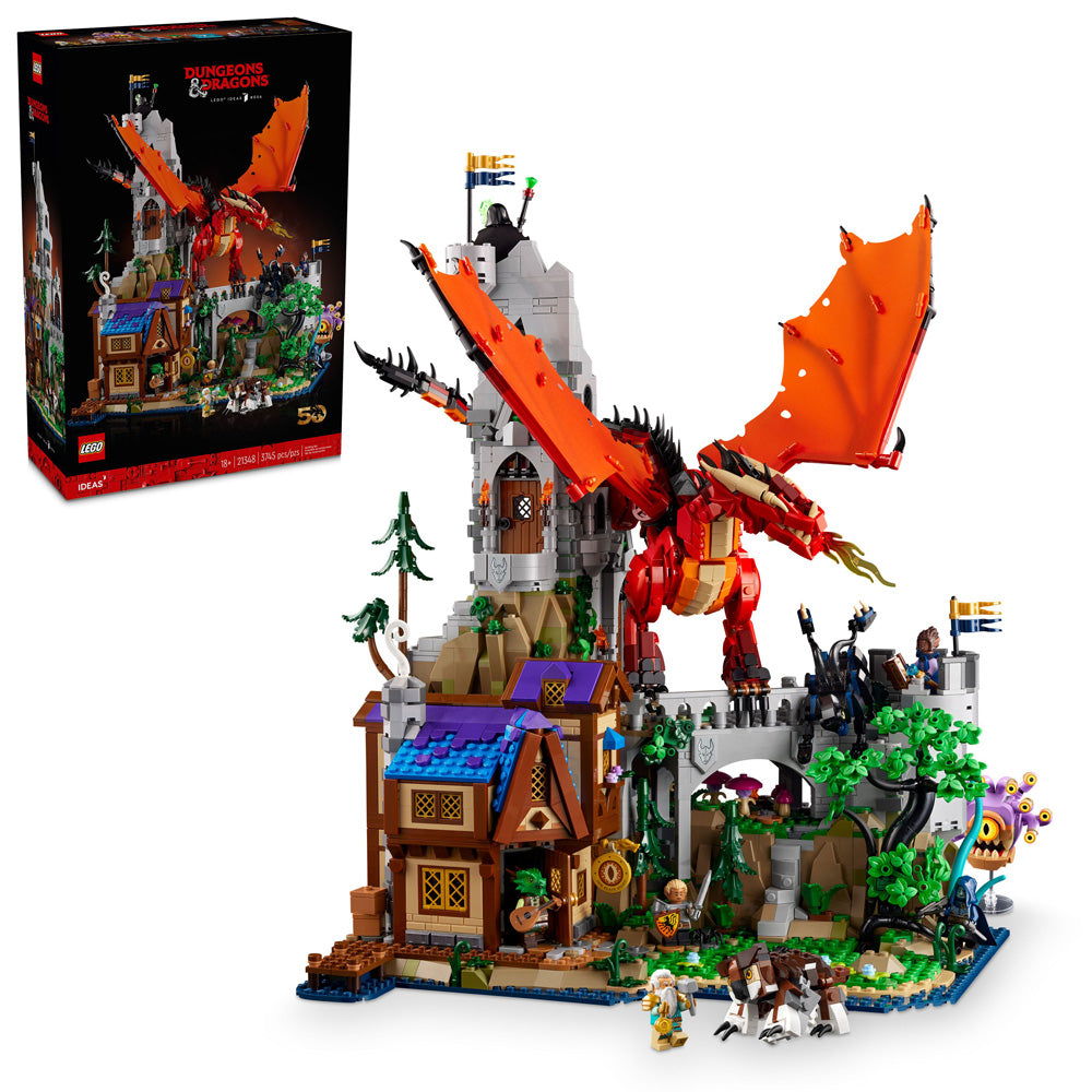 LEGO® Ideas Dungeons & Dragons: Red Dragon’s Tale Set 21348