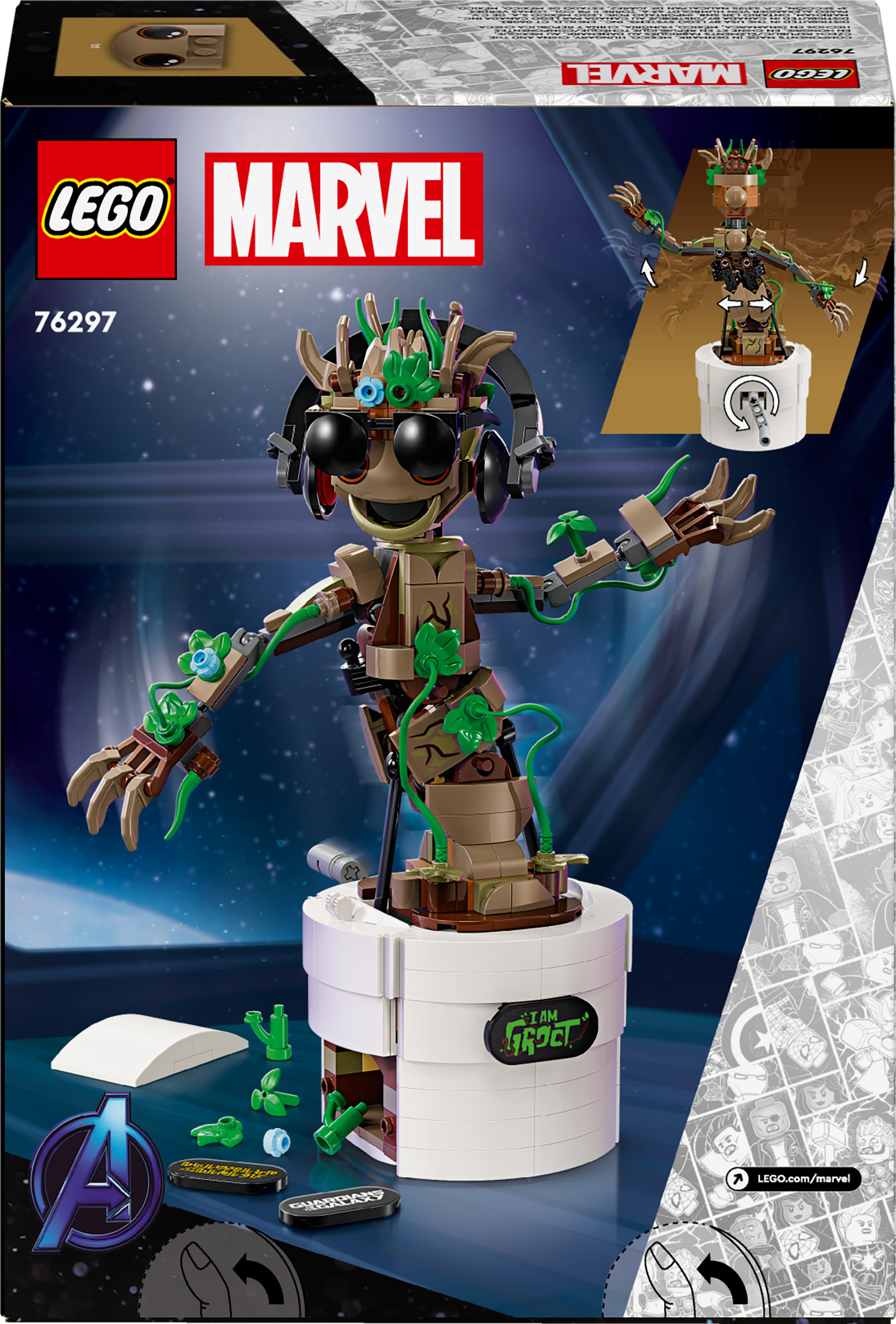 LEGO® Marvel Dancing Groot 76297