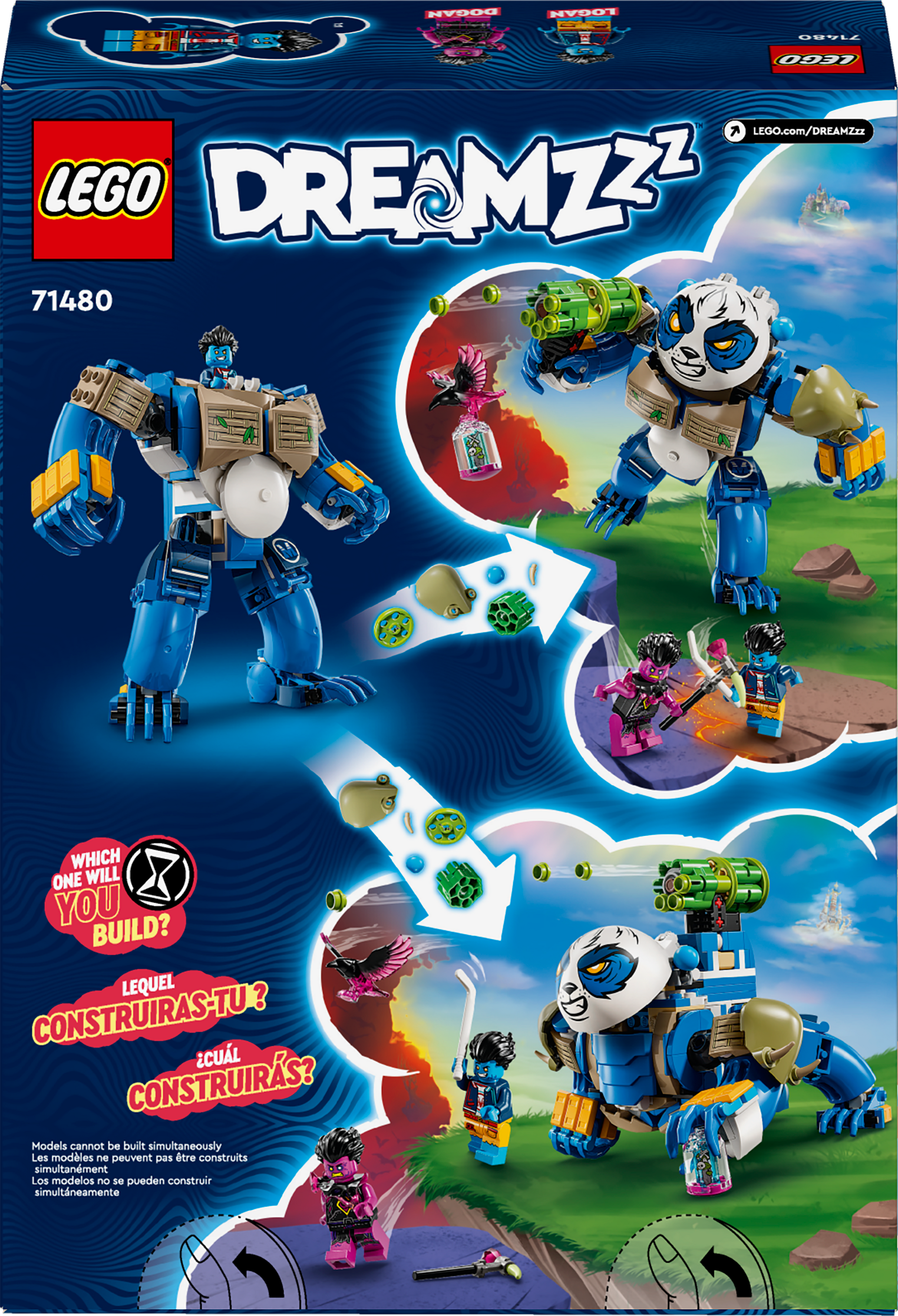 LEGO® DREAMZzz™ Logan the Mighty Panda 71480