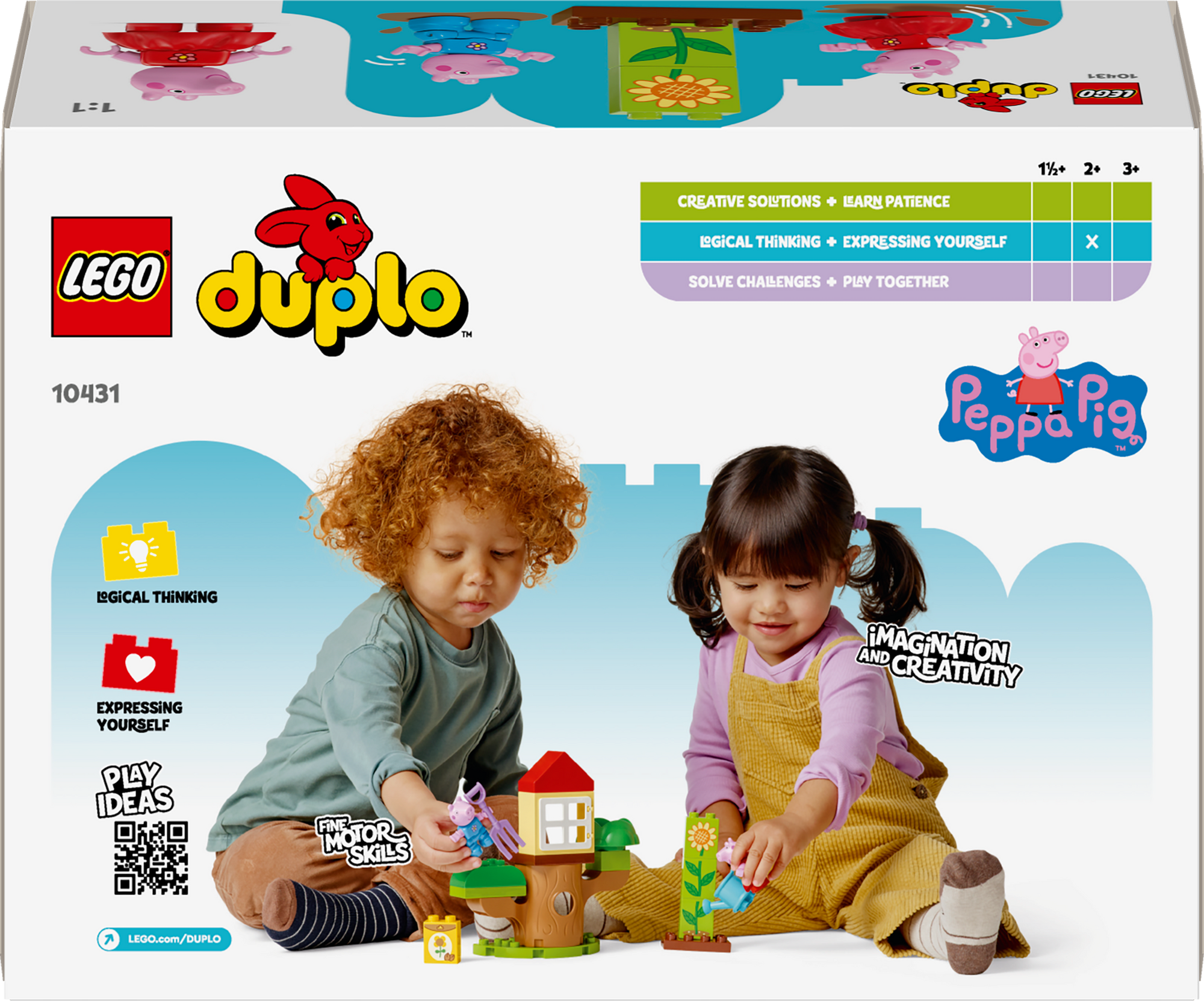 LEGO® DUPLO® Peppa Pig Garden and Tree House 10431