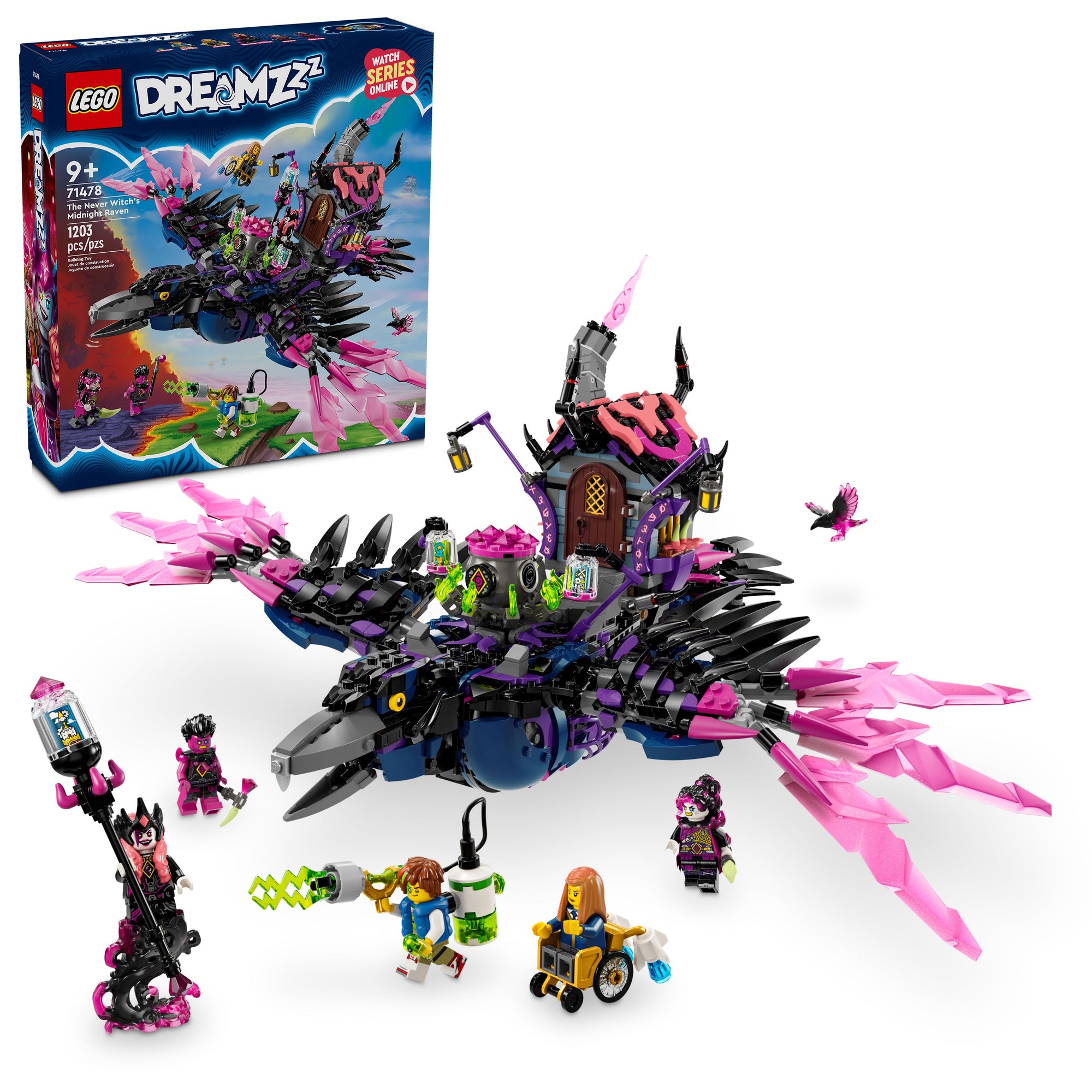 LEGO® DREAMZzz™ The Never Witch's Midnight Raven 71478