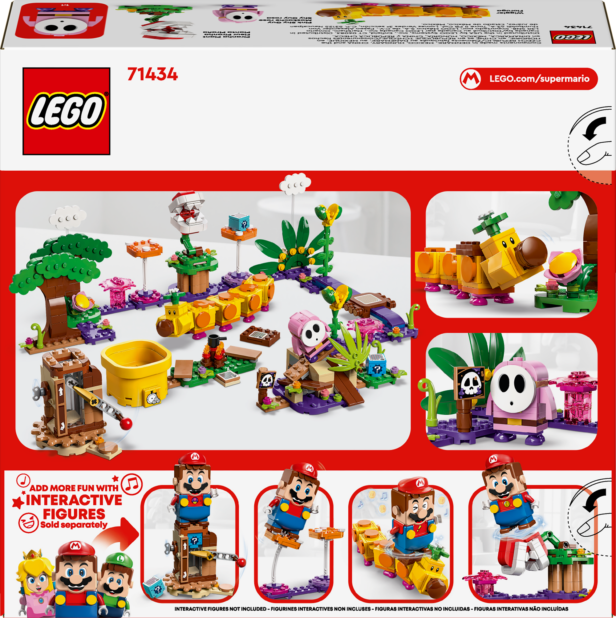 LEGO® Super Mario™ Soda Jungle Maker Set 71434