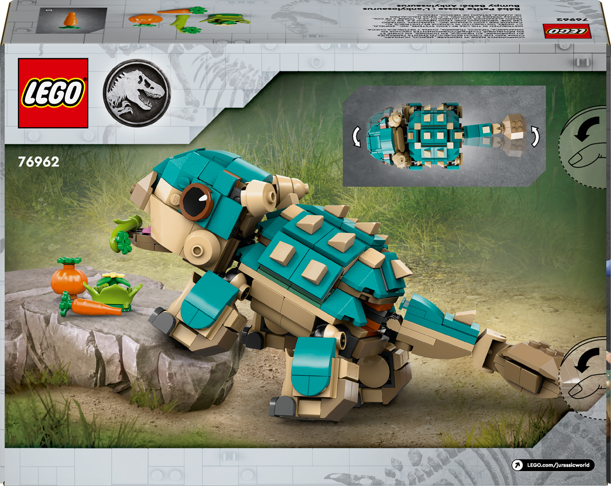 LEGO® Jurassic World™ Baby Anklysorus 76962