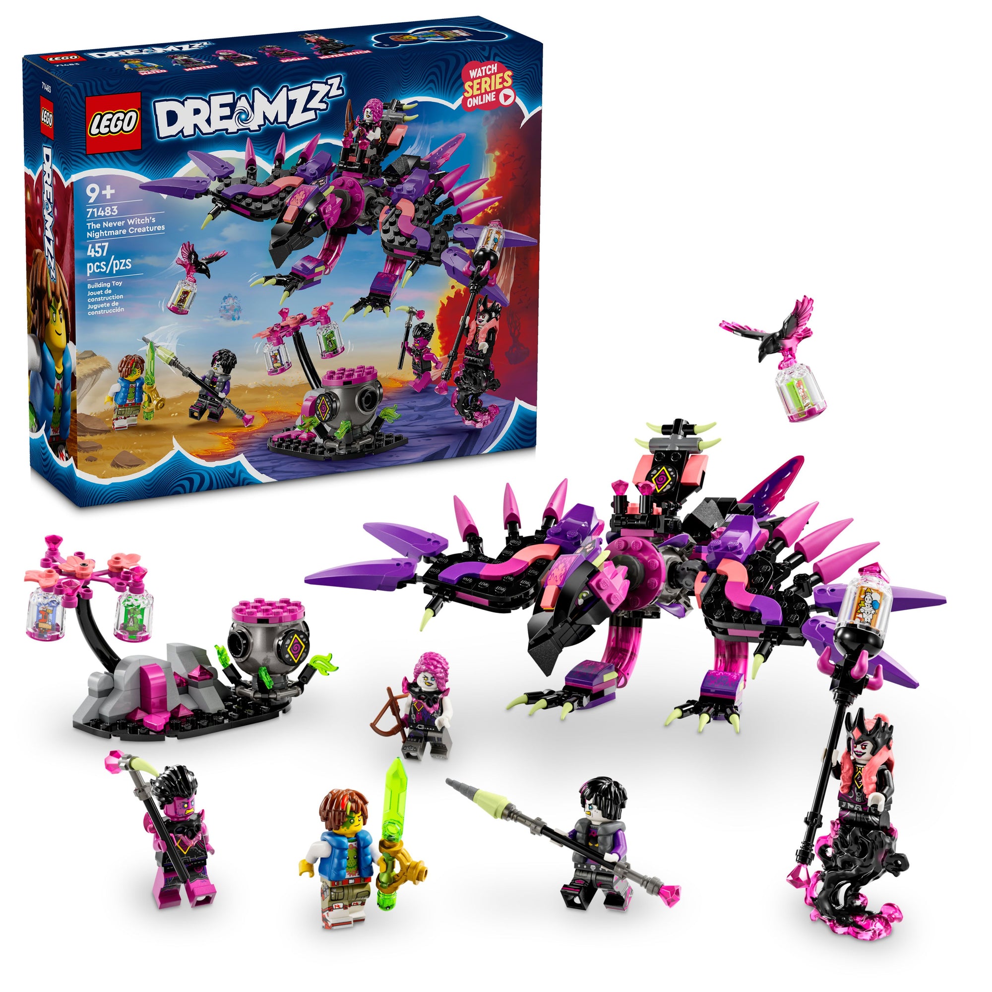 LEGO® DREAMZzz™ The Never Witch's Nightmare Creatures 71483