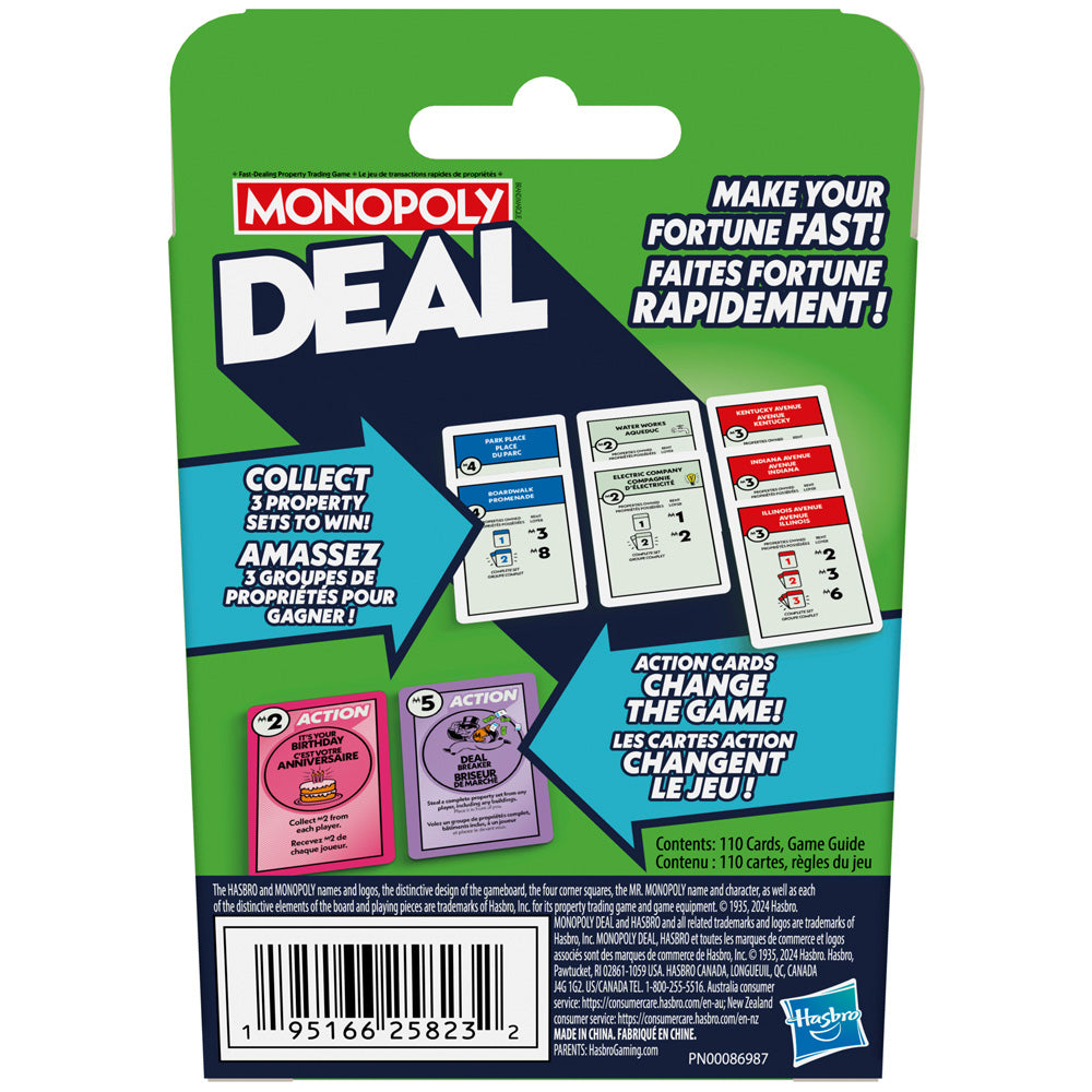 Monopoly Deal Card Game