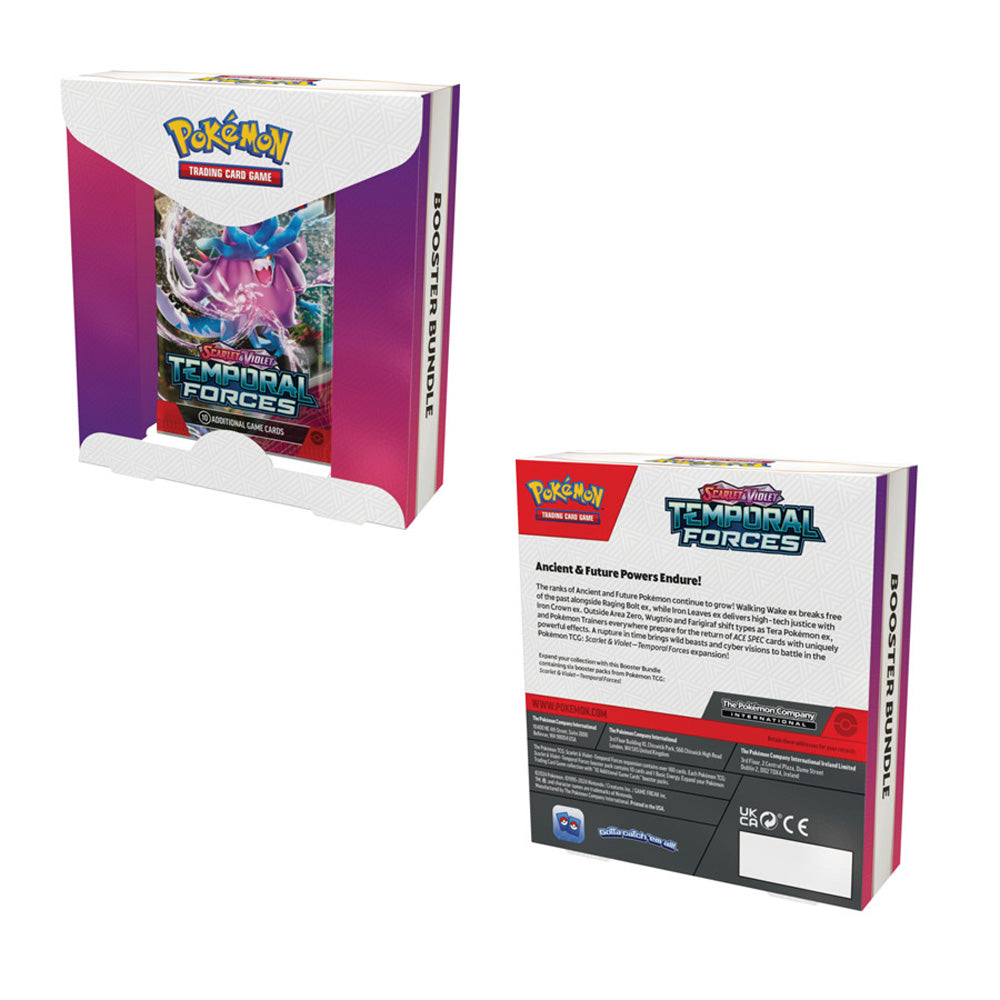 Pokemon Sv05 Temporal Forces Booster Bundle