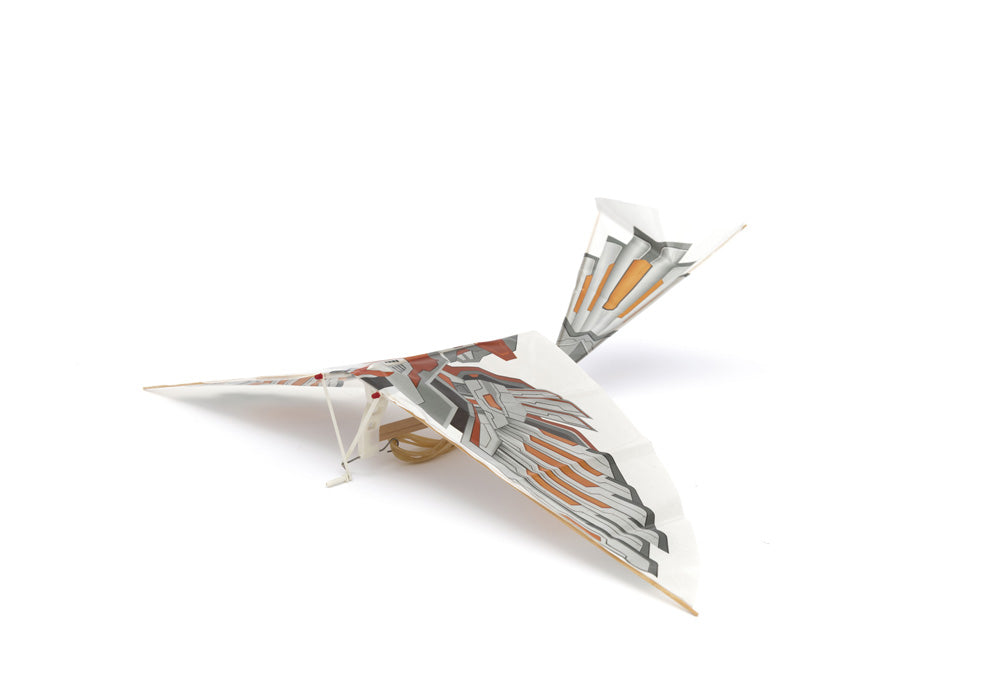 IRON BIRD Rubber Band Ornithopter (bamboo)