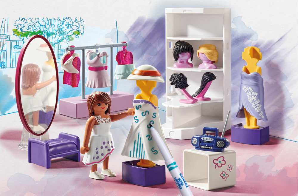 Playmobil Color: Dressing Room