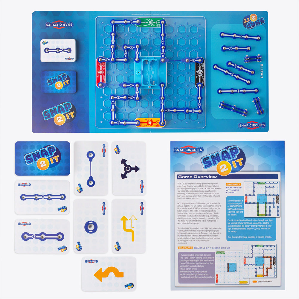 Snap Circuits® Snap-2-It Board Game