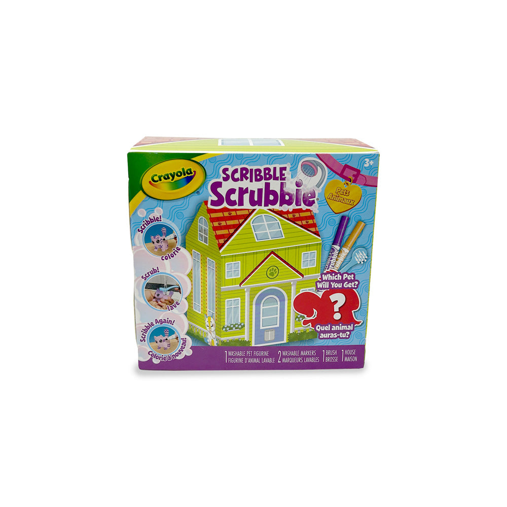 Crayola Scribble Scrubbie Mystery Pet Playhouse