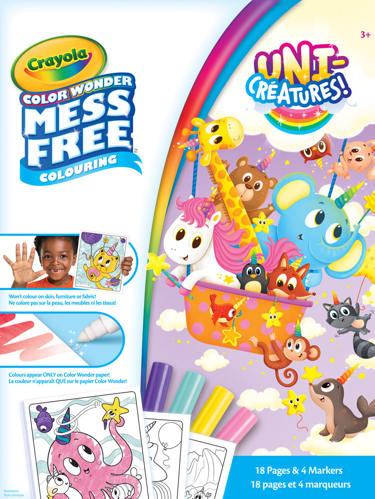 Crayola Color Wonder MessFree Coloring Page&Marker