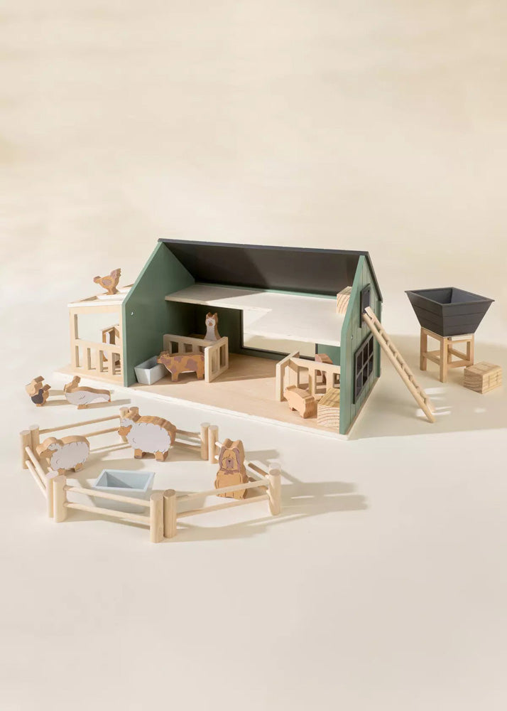 Coco Village Wooden Farm & Accessories Set