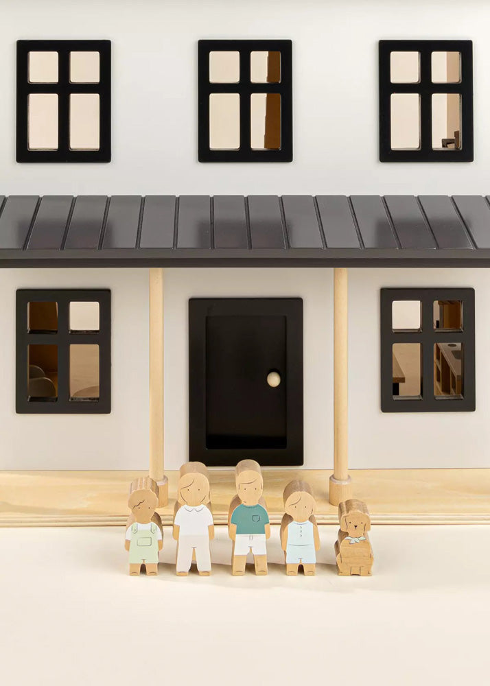 Coco Village Set of 5 Family Wooden Dollhouse characters